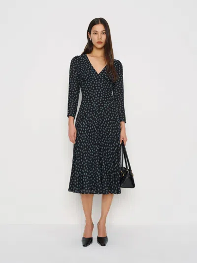 Reformation Maureen Dress In Black
