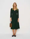 Reformation Maureen Dress In Green