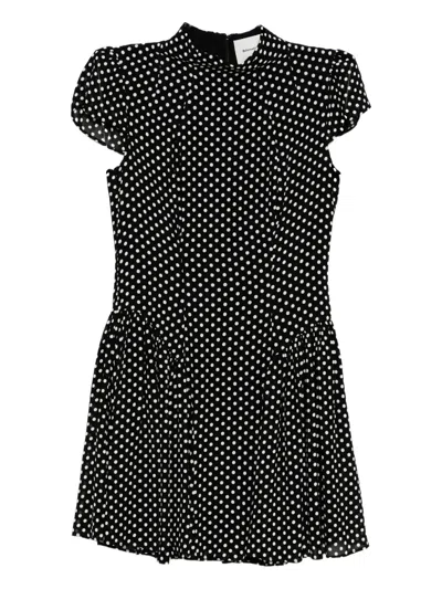 Reformation Robe Courte Maven In Black