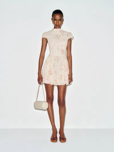 Reformation Maven Mini Dress 12 In Multi