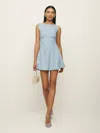 Reformation Mayve Knit Dress In Mineral