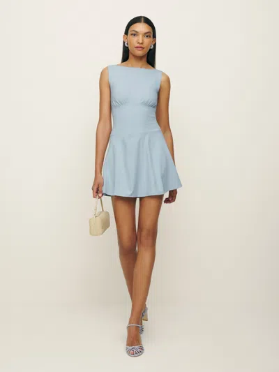 Reformation Mayve Knit Dress In Mineral