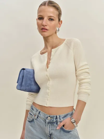 Reformation Meadow Regenerative Merino Cardigan