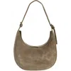 Reformation Medium Rosetta Shoulder Bag In Brown