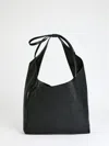 Reformation Medium Vittoria Tote Bag In Black Leather