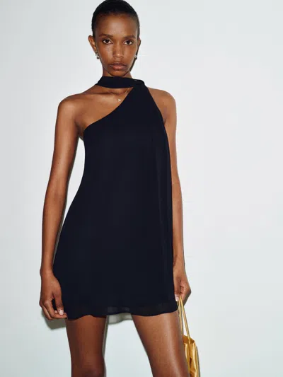 Reformation Meena Dress Black 0 In Blue