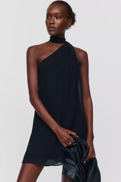 Reformation Meena Mini Dress In Black