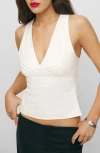 Reformation Meg Top In White