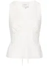 Reformation Meg Top In White