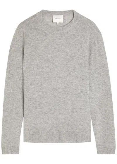 Reformation Melange Cashmere Jumper In Gray