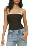 Reformation Melanie Top In Cafe