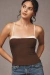 Shop Reformation Melanie Top In Brown