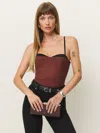 Reformation Melanie Top In Red