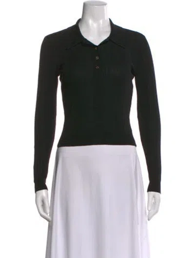 Pre-owned Reformation Merino Wool Sweater In Black