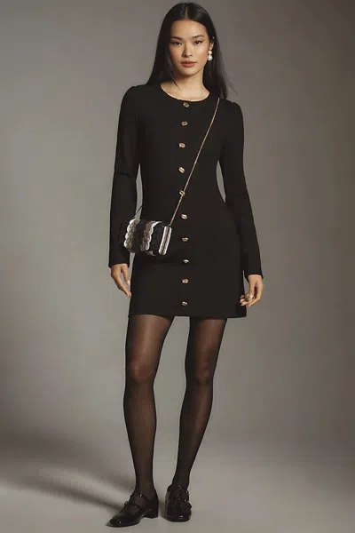 Reformation Micah Knit Dress In Black
