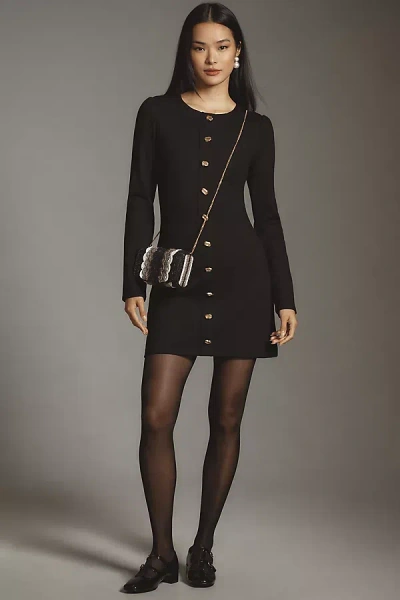 Reformation Micah Knit Dress In Black
