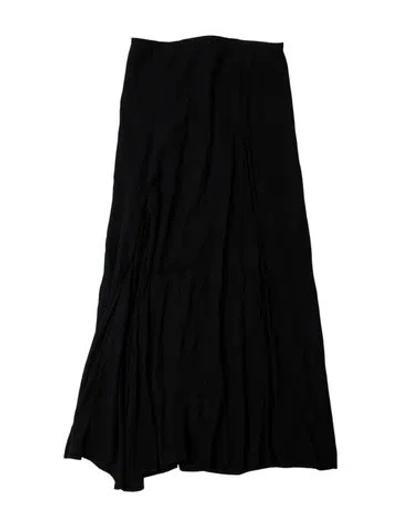 Pre-owned Reformation Midi Length Skirt In Black