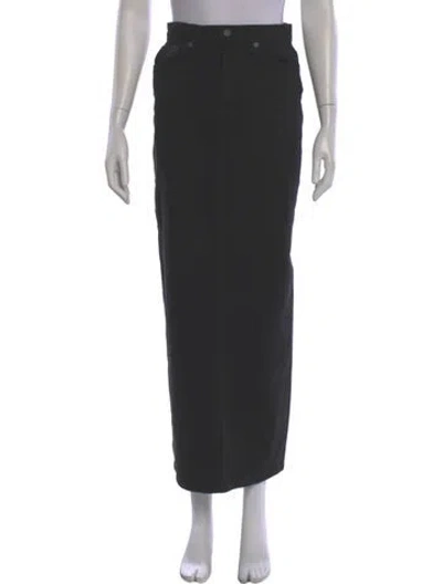 Pre-owned Reformation Midi Length Skirt In Gray