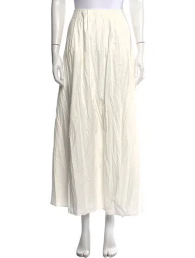 Pre-owned Reformation Midi Length Skirt In Neutral