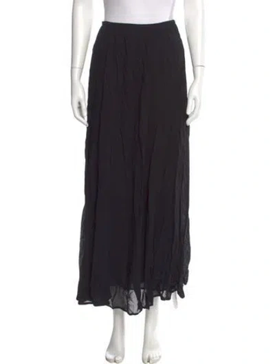 Pre-owned Reformation Midi Length Skirt W/ Tags In Black