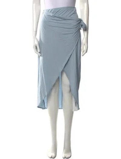 Pre-owned Reformation Midi Length Skirt W/ Tags In Blue