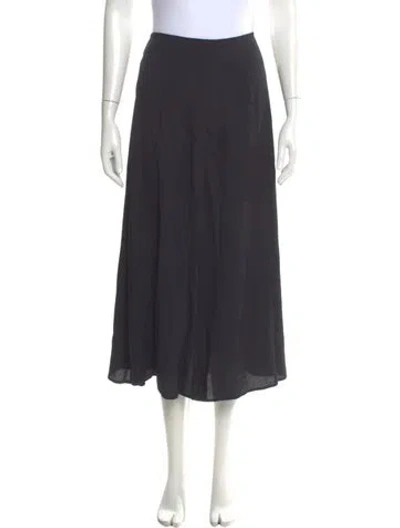 Pre-owned Reformation Midi Length Skirt W/ Tags In Gray