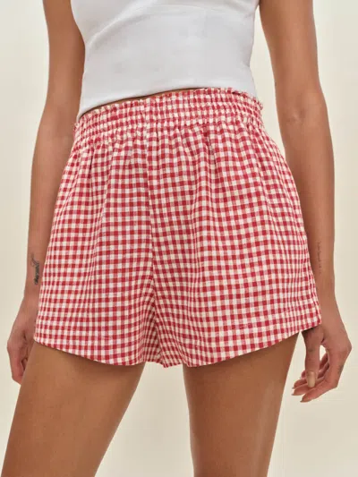 Reformation Mila Linen Short