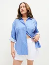 Reformation Mila Linen Short Es In White