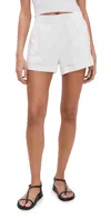 Reformation Mila Linen Short White