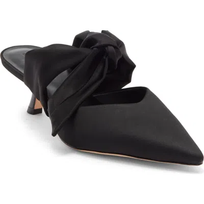 Reformation Milk Glass Pointed Toe Mule In Animal Print
