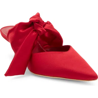 Reformation Milk Glass Pointed Toe Mule In Multi