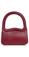 Reformation Mini Monica Frame Handle In Cremisi Leather