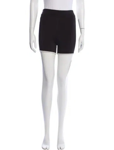 Pre-owned Reformation Mini Shorts In Black