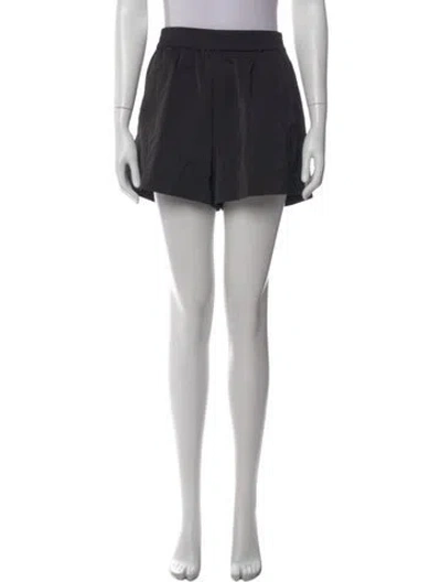 Pre-owned Reformation Mini Shorts In Black