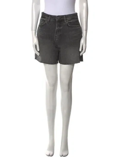 Pre-owned Reformation Mini Shorts In Gray