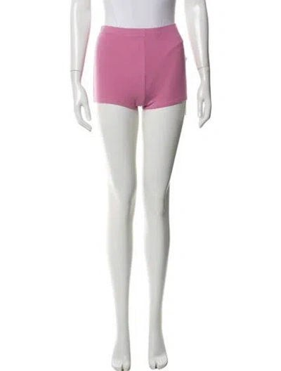 Pre-owned Reformation Mini Shorts In Green