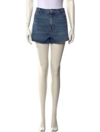 Pre-owned Reformation Mini Shorts In Neutral