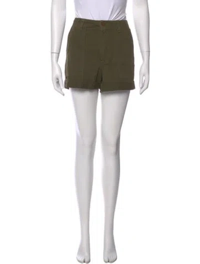 Pre-owned Reformation Mini Shorts In Neutral