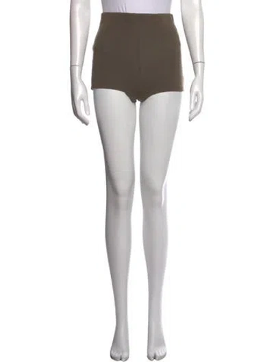 Pre-owned Reformation Mini Shorts In Neutral