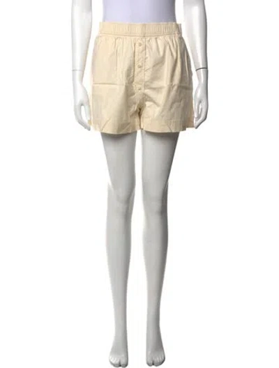 Pre-owned Reformation Mini Shorts In Neutrals