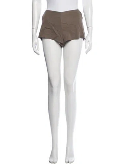 Pre-owned Reformation Mini Shorts In Neutrals