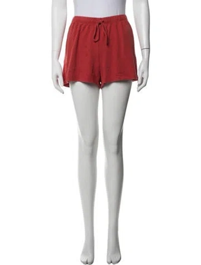 Pre-owned Reformation Mini Shorts In Red