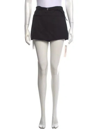 Pre-owned Reformation Mini Shorts W/ Tags In Black