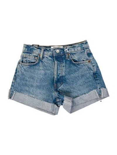 Pre-owned Reformation Mini Shorts W/ Tags In Blue