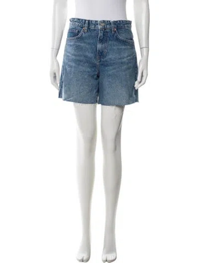Pre-owned Reformation Mini Shorts W/ Tags In Blue