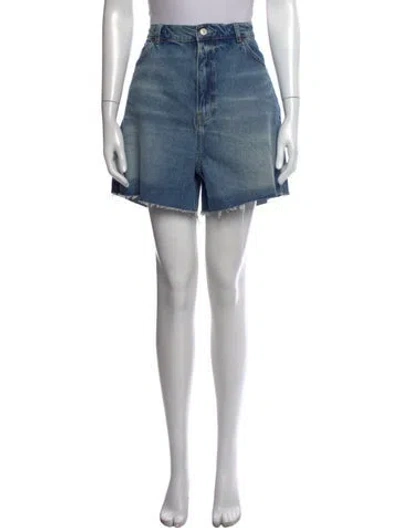 Pre-owned Reformation Mini Shorts W/ Tags In Blue