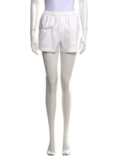 Pre-owned Reformation Mini Shorts In White