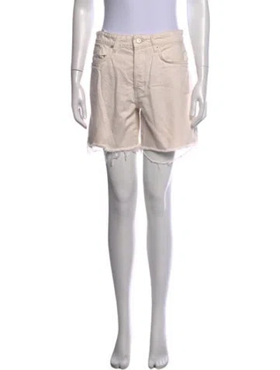Pre-owned Reformation Mini Shorts In White