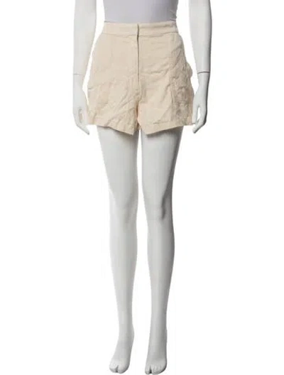 Pre-owned Reformation Mini Shorts In White