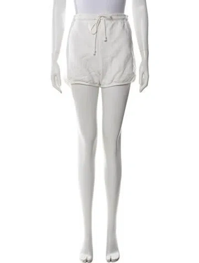Pre-owned Reformation Mini Shorts In White